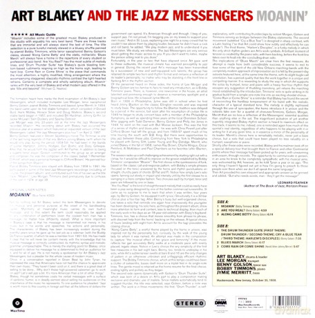 Art Blakey & The Jazz Messengers: Moanin [Winyl]