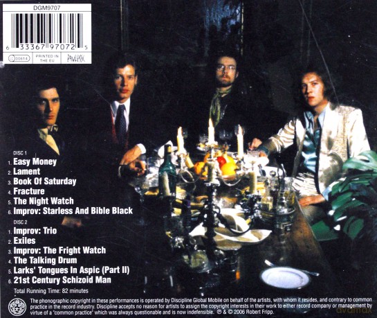 King Crimson: Night Watch [CD]