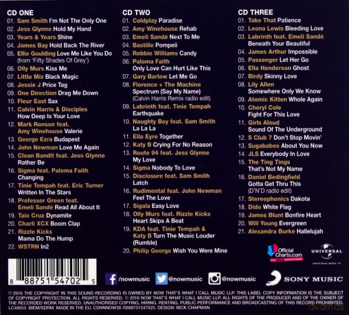 Now Thats What I Call Brit Hits [3CD]