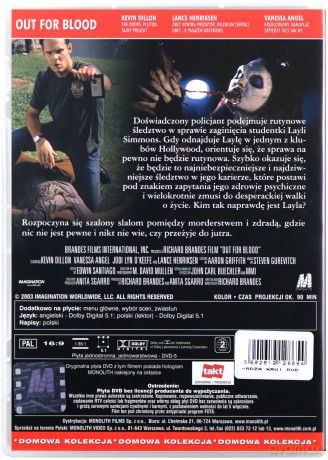 Żądza krwi [DVD]