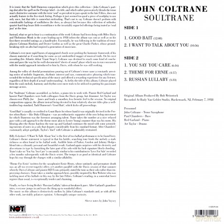 John Coltrane: Soultrane [Winyl]