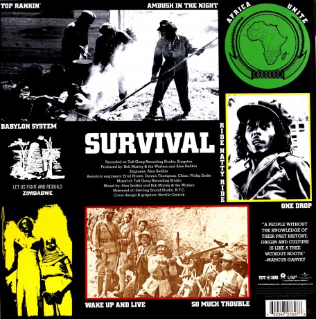 Bob Marley & The Wailers: Survival [Winyl]