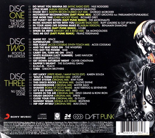 Daft Punk: The Many Faces Of Daft Punk [3CD]