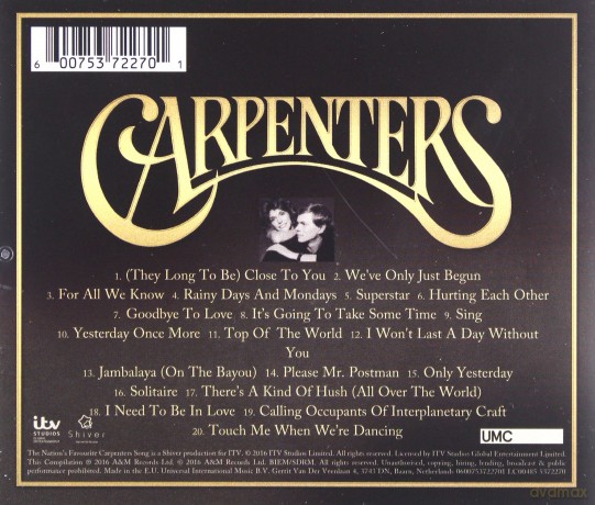 Carpenters: The Nations Favourite [CD]