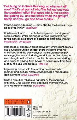 Mark E Smith: The Renegade - Lives And Tales Of [KSIĄŻKA]
