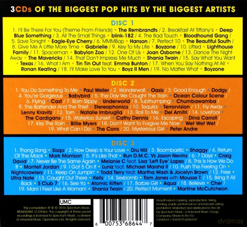 Top Of The Pops 1995 - 2000 [3CD]