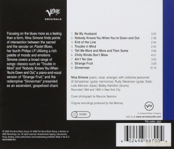 Nina Simone: Pastel Blues [CD]