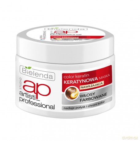 Bielenda Artisti Professional Color Keratin Maska do włosów farbowanych 150 ml