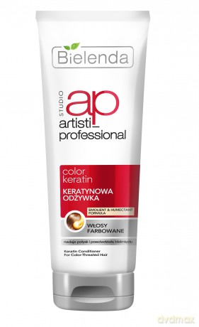 Bielenda Artisti Professional Color Keratin Odżywka do włosów farbowanych 250 ml