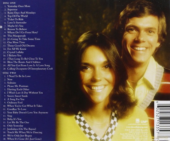 The Carpenters: Best Selection 40/40 [2CD]
