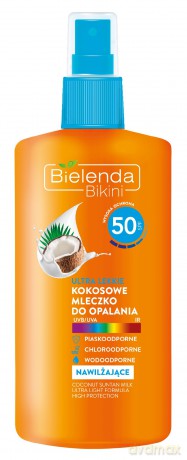 Bielenda Bikini Mleczko kokosowe do opalania SPF 50 150 ml
