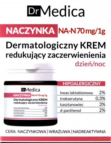 Bielenda Dr Medica Naczynka Krem redukujący zaczerwienienia na dzien i noc 50 ml