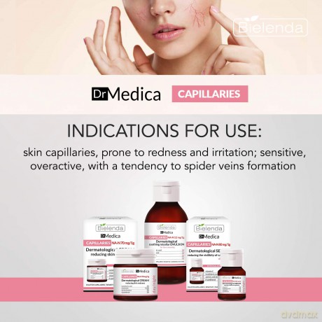Bielenda Dr Medica Naczynka Serum zmniejszające widoczność naczynek na dzień i noc 30 ml