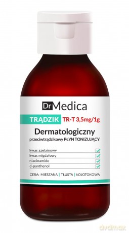 Bielenda Dr Medica Trądzik Płyn przeciwtrądzikowy tonizujący 250 ml