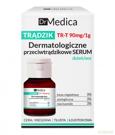 Bielenda Dr Medica Trądzik Serum przeciwtrądzikowe na dzień i noc 30 ml
