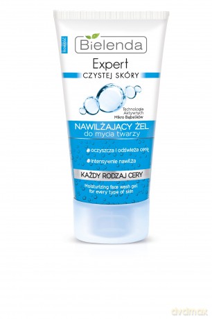 Bielenda Expert Czystej Skóry Żel do mycia twarzy nawilżający 150 ml