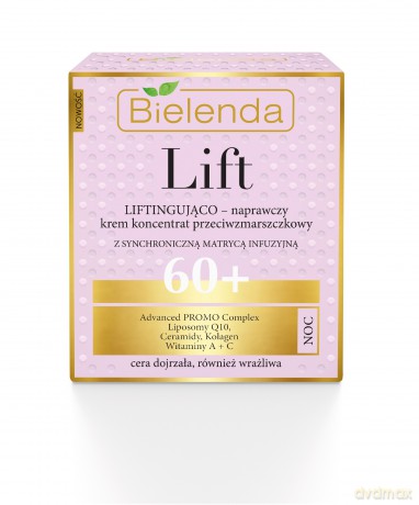 Bielenda Lift 60+ Krem-koncentrat liftingująco-naprawczy na noc 50 ml