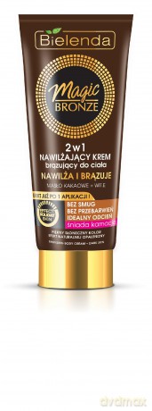 Bielenda Magic Bronze Krem brązujący do ciała 2w1 - karnacja śniada 200 ml