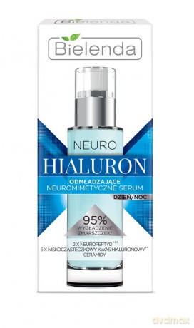 Bielenda Neuro Hialuron Serum neuromimetyczne odmładzające na dzień i noc 30 ml