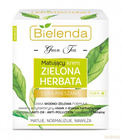Bielenda Zielona Herbata Krem matujący na dzień - cera mieszana 50 ml