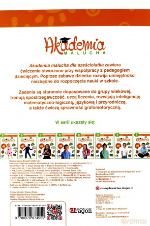 Akademia malucha 6 latek. Zeszyt 5 [KSIĄŻKA]