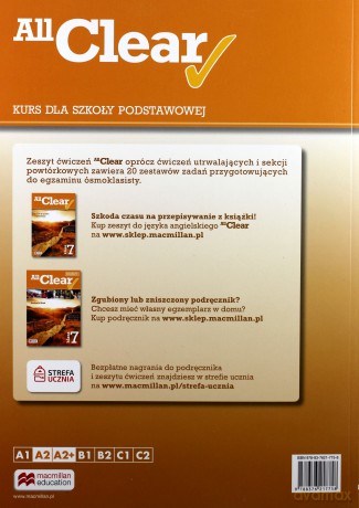 All Clear 7 ćwiczenie [KSIĄŻKA]