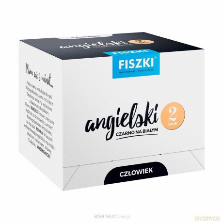 Angielski czarno na białym FISZKI - Człowiek - 2 - Patrycja Wojsyk [KSIĄŻKA]