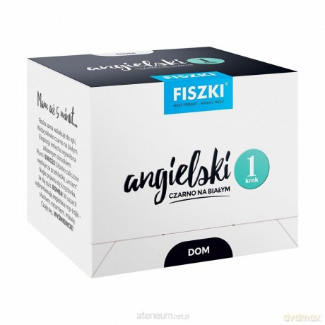 Angielski czarno na białym FISZKI - Dom - krok 1 - Patrycja Wojsyk [KSIĄŻKA]