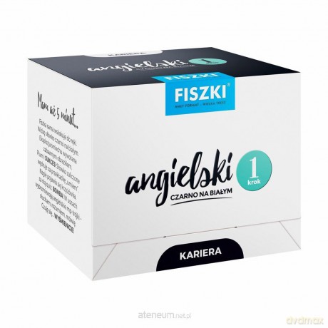 Angielski czarno na białym FISZKI - Kariera - 1 - Patrycja Wojsyk [KSIĄŻKA]