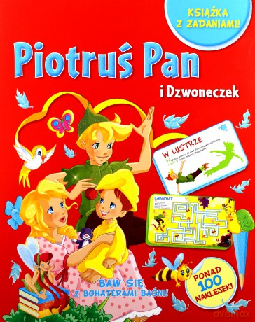 Baw się z bohaterami baśni! Piotruś Pan [KSIĄŻKA]