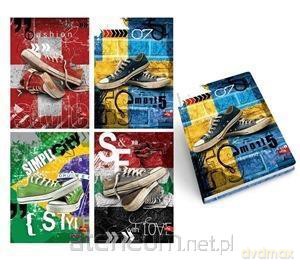 Brulion Marmar A4/80K kratka Sneakers (5 szt)
