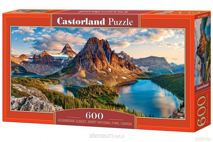 CASTOR 600 el. Assiniboine Sunset, Banff National Park [PUZZLE]
