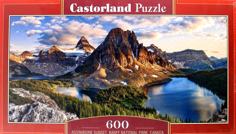 CASTOR 600 el. Assiniboine Sunset, Banff National Park [PUZZLE]
