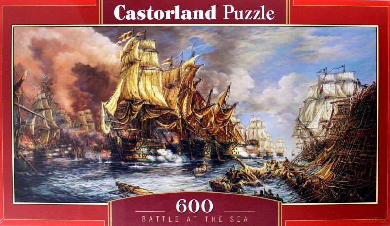 CASTOR 600 el. Bitwa na morzu [PUZZLE]