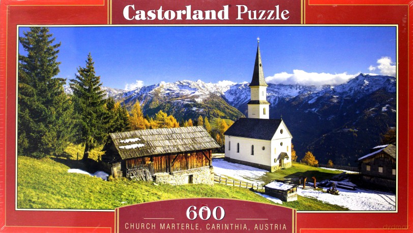 CASTOR 600 el. Kościół Marterle, Carinthia, Austria [PUZZLE]