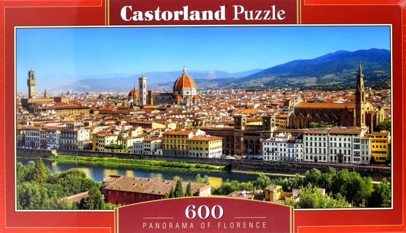 CASTOR 600 el. Panorama Florencji [PUZZLE]