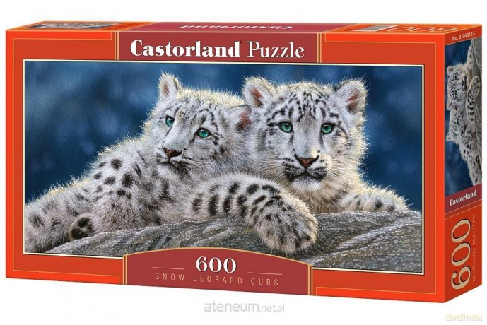 CASTOR 600 el. Snow Leopard Cubs [PUZZLE]