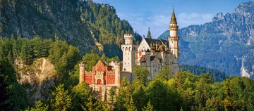 CASTOR 600 el. View of the Neuschwanstein Castle [PUZZLE]