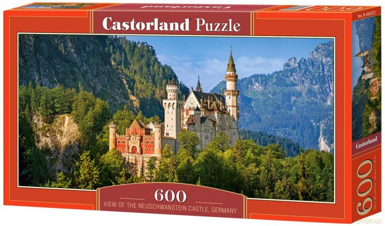 CASTOR 600 el. View of the Neuschwanstein Castle [PUZZLE]