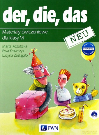 Der, Die, Das Neu 6 ćwiczenie [KSIĄŻKA]