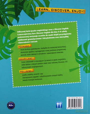 Discover English PL 3 podręcznik [KSIĄŻKA]