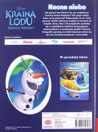 Disney uczy. Kraina Lodu. Nocne niebo [KSIĄŻKA]