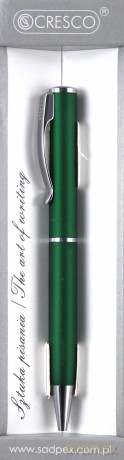 Długopis Aston w etui mix (zielony)