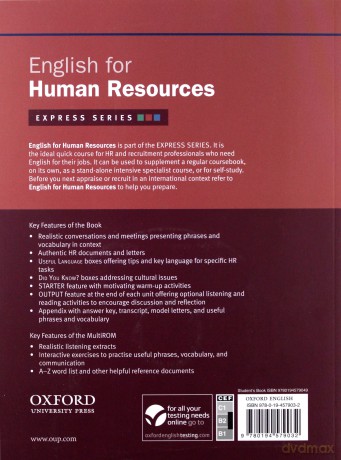 English for Human Resources - Pat Pletger [KSIĄŻKA]