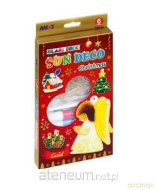 Farby witrażowe 6 kolorów + witraże christmas