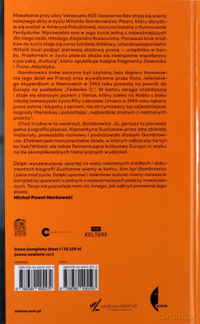 Gombrowicz. Ja, geniusz - Klementyna Suchanow [KSIĄŻKA]
