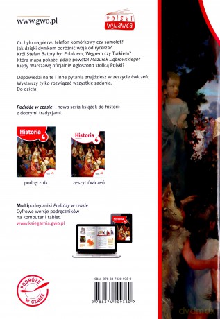 Historia szkoła podstawowa 4 Podróże w czasie ćwiczenia [KSIĄŻKA]