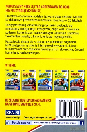 Hiszpański w cztery tygodnie. Kurs podstawowy [KSIĄŻKA]
