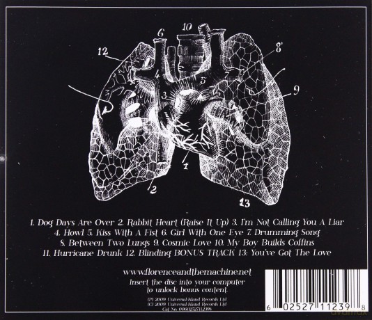 Florence & The Machine: Lungs [CD]