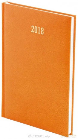 Kalendarz 2018 A5 Tygodniowy Albit Pomarańczowy [KALENDARZ]